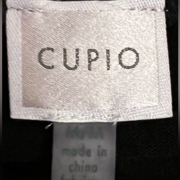 💥NEW Women’s Black Cupio Lightweight Jacket 3/4 Sleeve Lapel Open Front Med - Picture 3 of 8